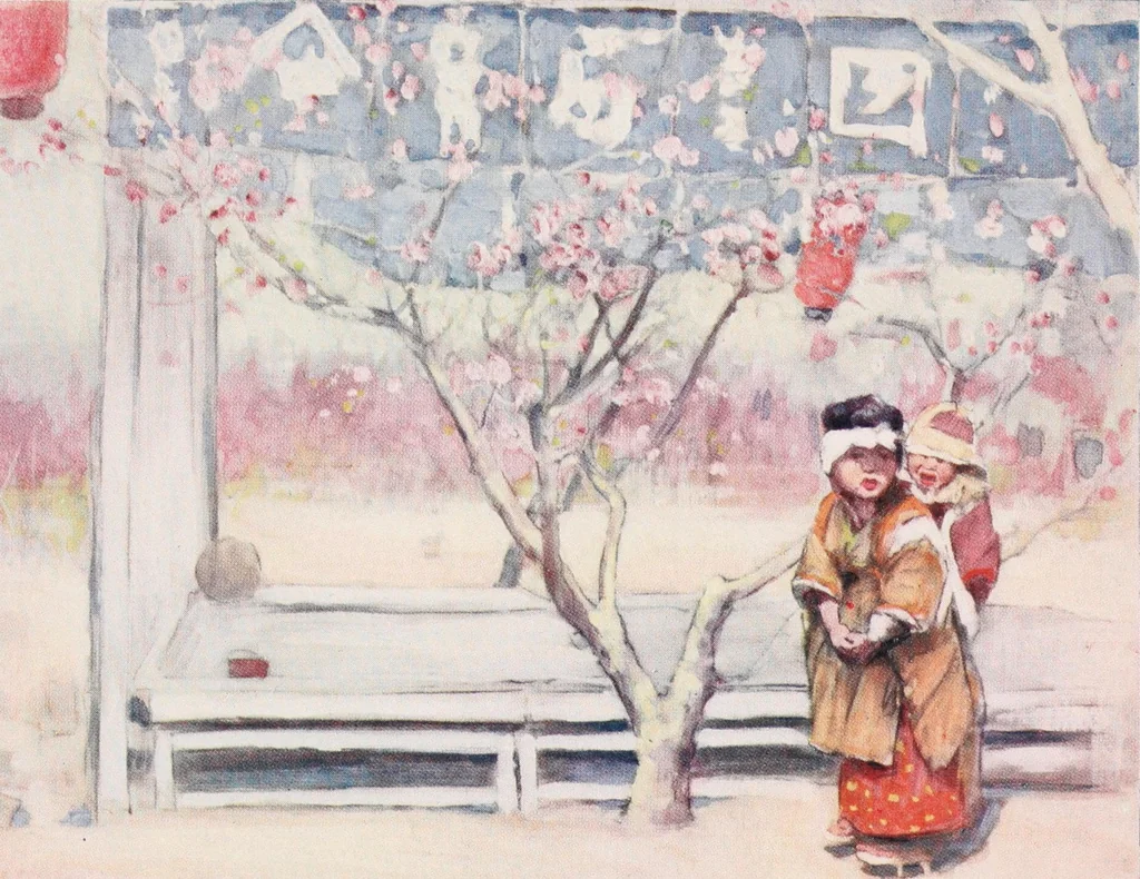 An illustration from Japan : a record in colour, 1901, leaf 274