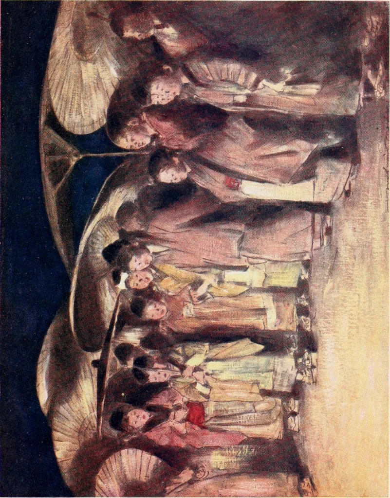 An illustration from Japan : a record in colour, 1901, leaf 400