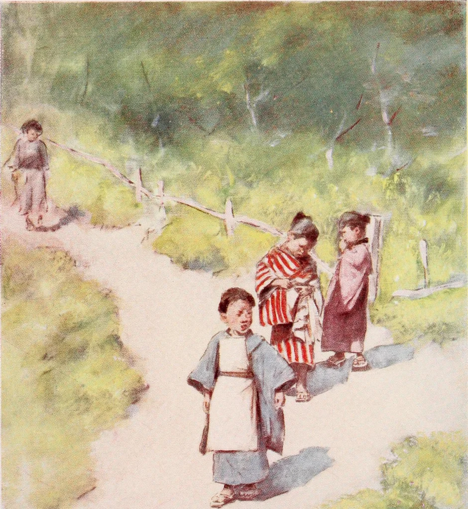 An illustration from Japan : a record in colour, 1901, leaf 444