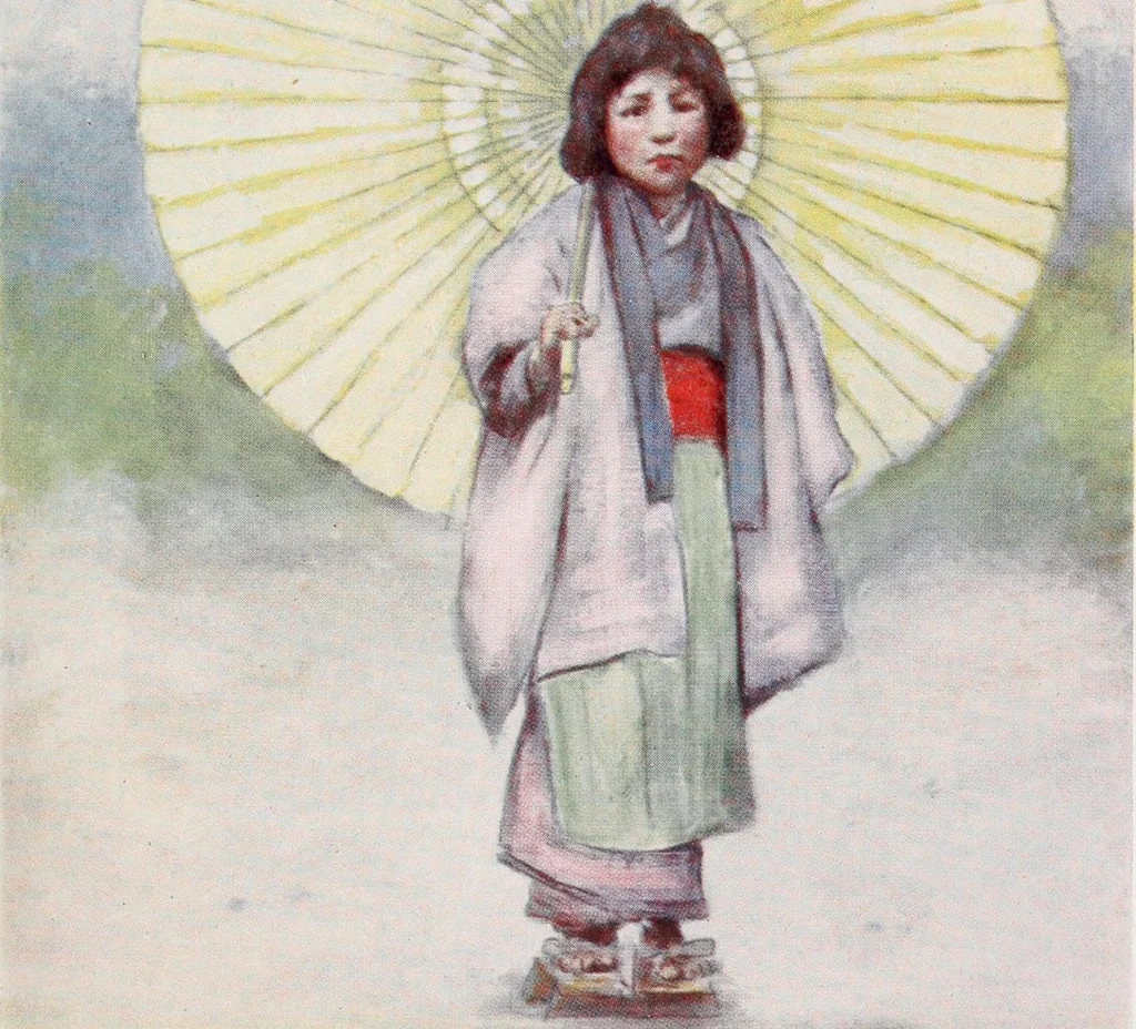An illustration from Japan : a record in colour, 1901, leaf 450