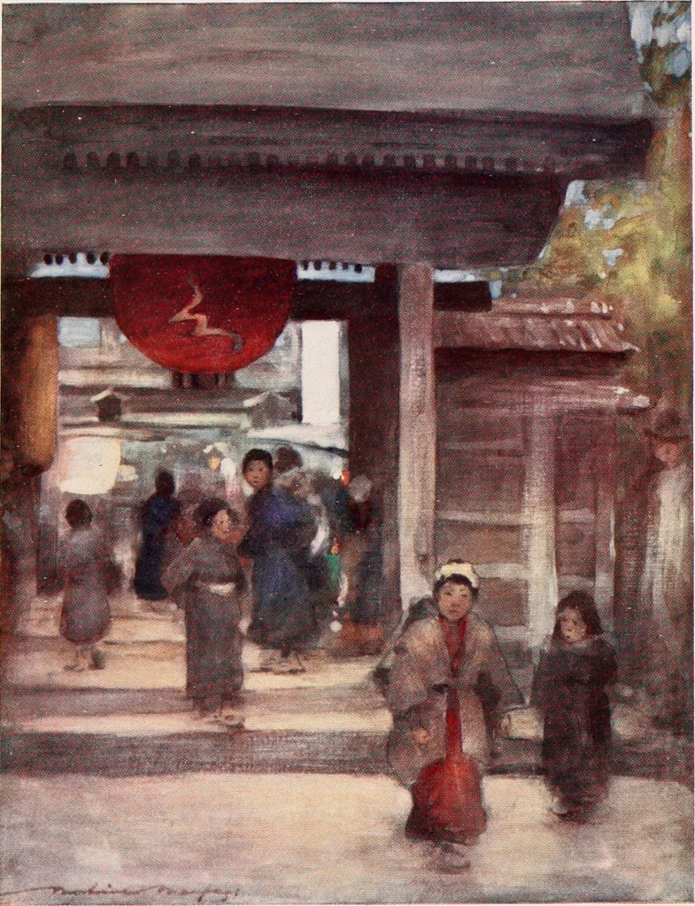 An illustration from Japan : a record in colour, 1901, leaf 52