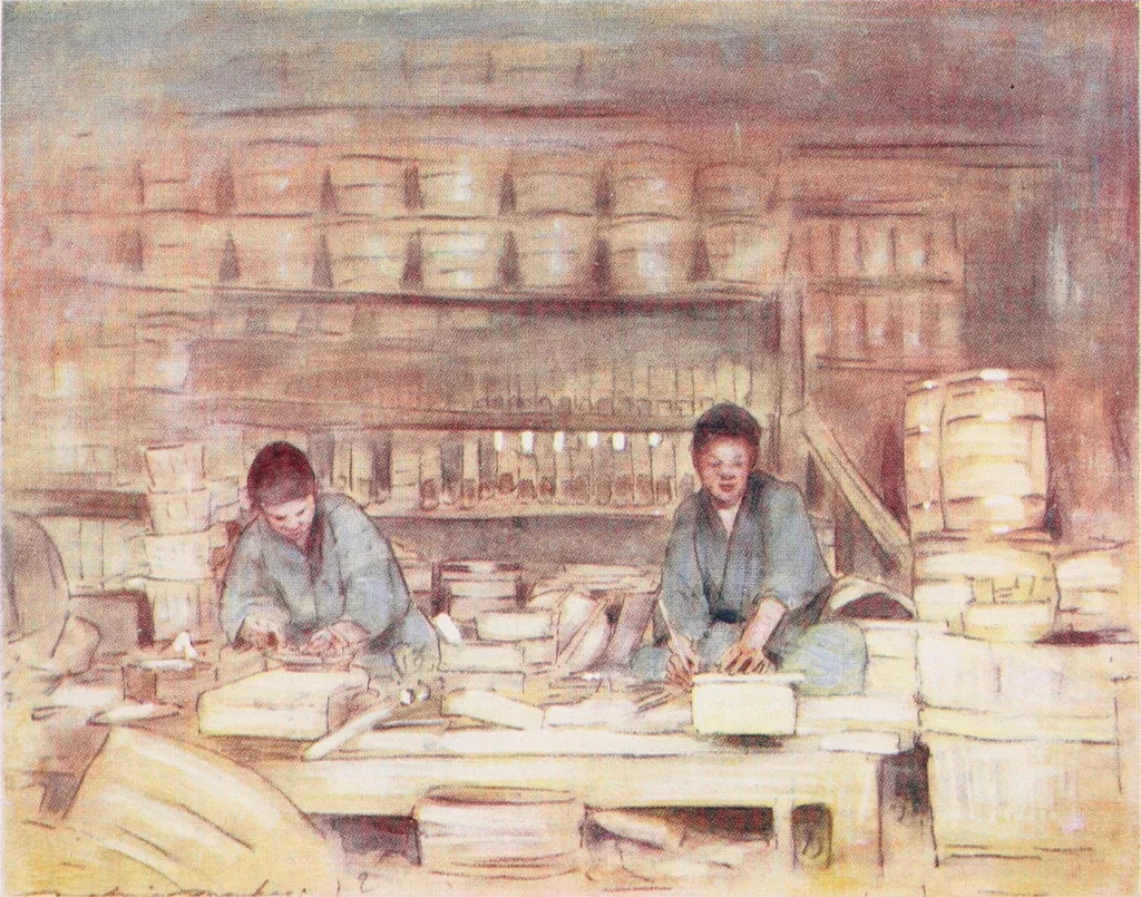 An illustration from Japan : a record in colour, 1901, leaf 534