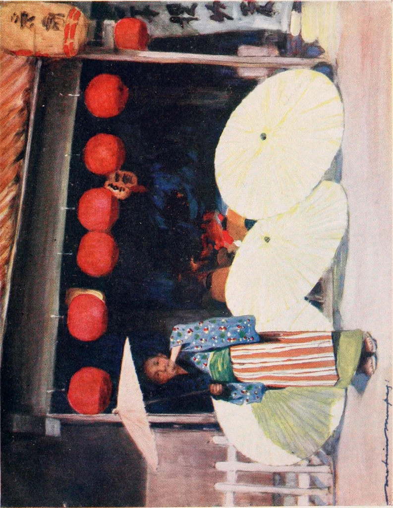 An illustration from Japan : a record in colour, 1901, leaf 576