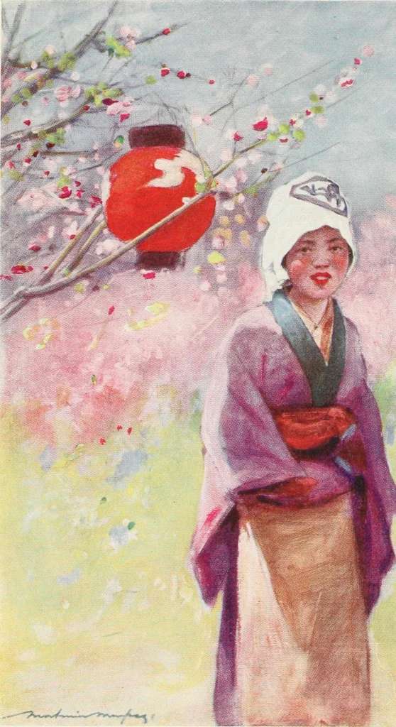 An illustration from Japan : a record in colour, 1901, leaf 9