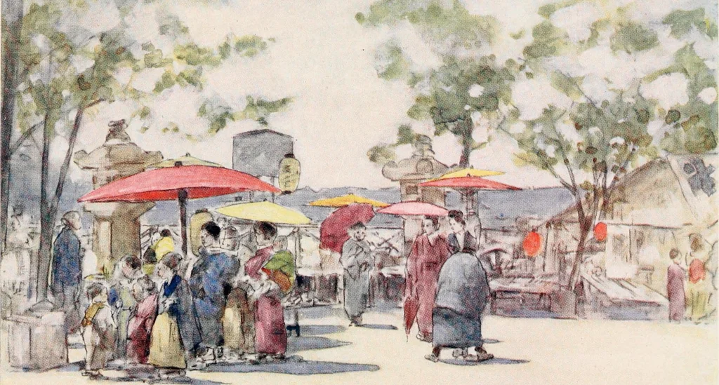 An illustration from Japan : a record in colour, 1901, leaf 94