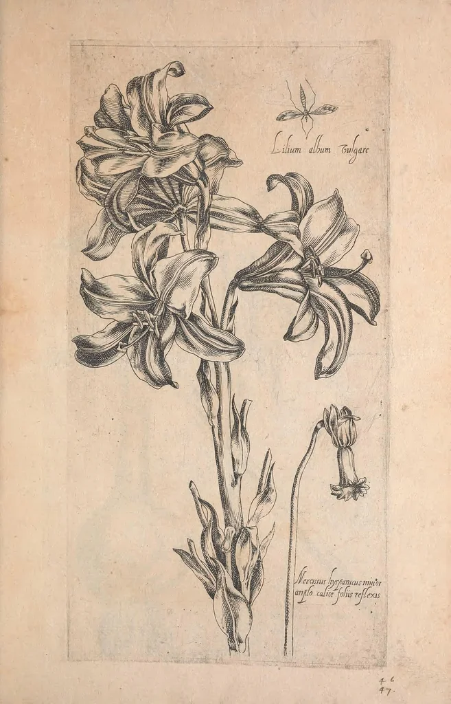 An illustration from Le jardin du Roy tres chrestien, Loys XIII, Roy de France et de Navare ..., 1623, leaf 45