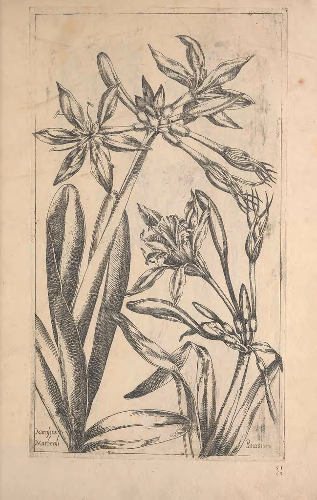 An illustration from Le jardin du Roy tres chrestien, Loys XIII, Roy de France et de Navare ..., 1623, leaf 51