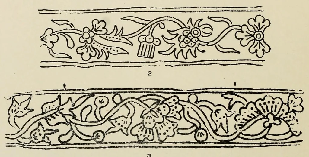 An illustration from Javanese batik designs from metal stamps, 1924, leaf 18