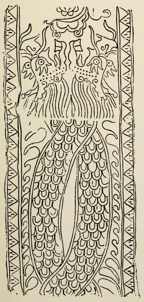 An illustration from Javanese batik designs from metal stamps, 1924, leaf 19