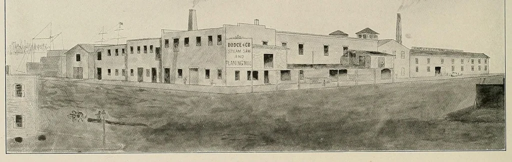 An illustration from Jersey City of to-day... its history, people, trades, commerce, institutions & industries, 1910, leaf 100