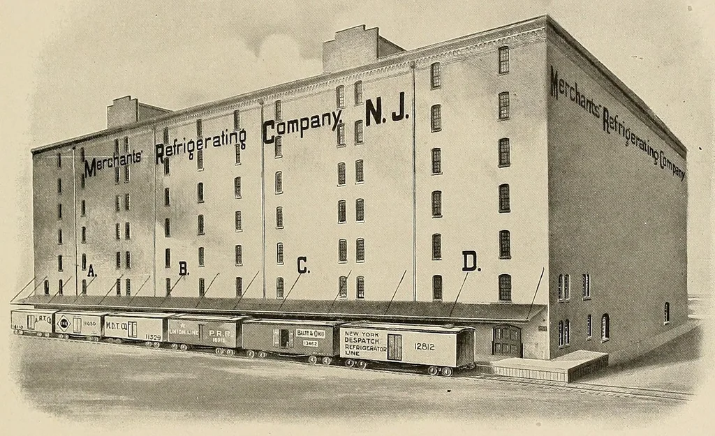 An illustration from Jersey City of to-day... its history, people, trades, commerce, institutions & industries, 1910, leaf 107