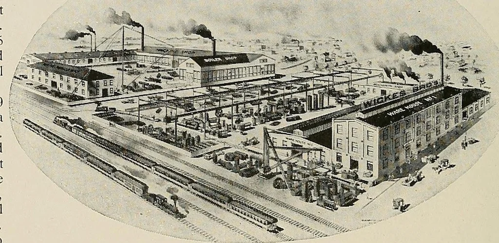 An illustration from Jersey City of to-day... its history, people, trades, commerce, institutions & industries, 1910, leaf 92