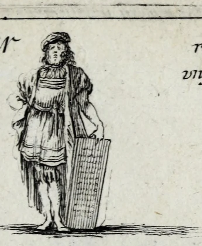 An illustration from Jeux historiques des rois de France, reines renommées, géographie et métamorphose, 1698, leaf 169
