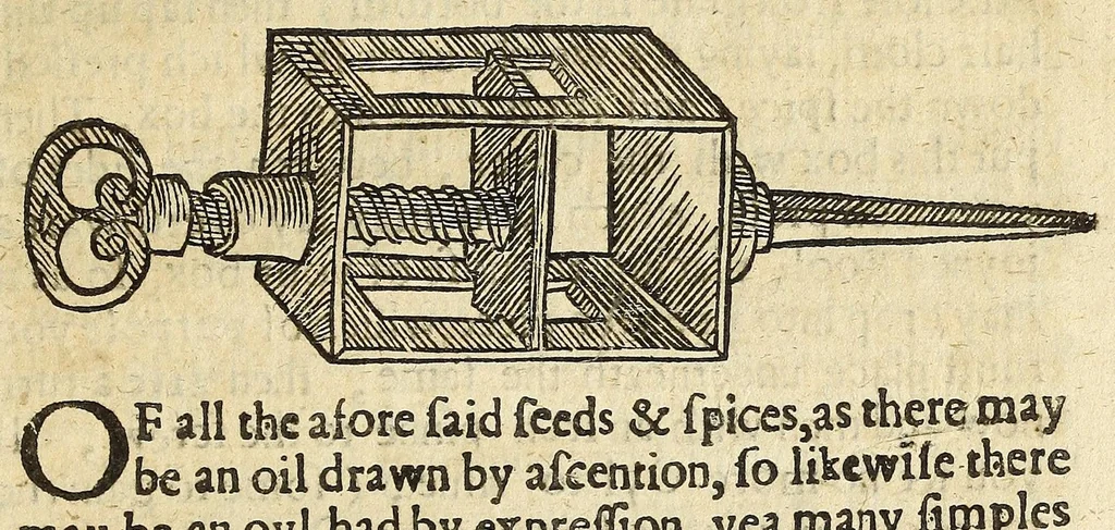 An illustration from The jevvel house of art and nature : containing divers rare and profitable inventions, together with sundry new experiments in the art of husbandry : with divers chimical conclusions concerning the art of distillation, and the rare practises and uses thereof. Faithfully and familiarly set down, according to the authours own experience, 1653, leaf 177