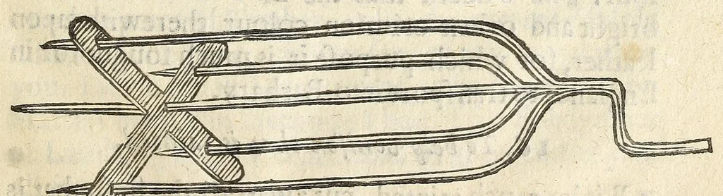 An illustration from The jevvel house of art and nature : containing divers rare and profitable inventions, together with sundry new experiments in the art of husbandry : with divers chimical conclusions concerning the art of distillation, and the rare practises and uses thereof. Faithfully and familiarly set down, according to the authours own experience, 1653, leaf 33
