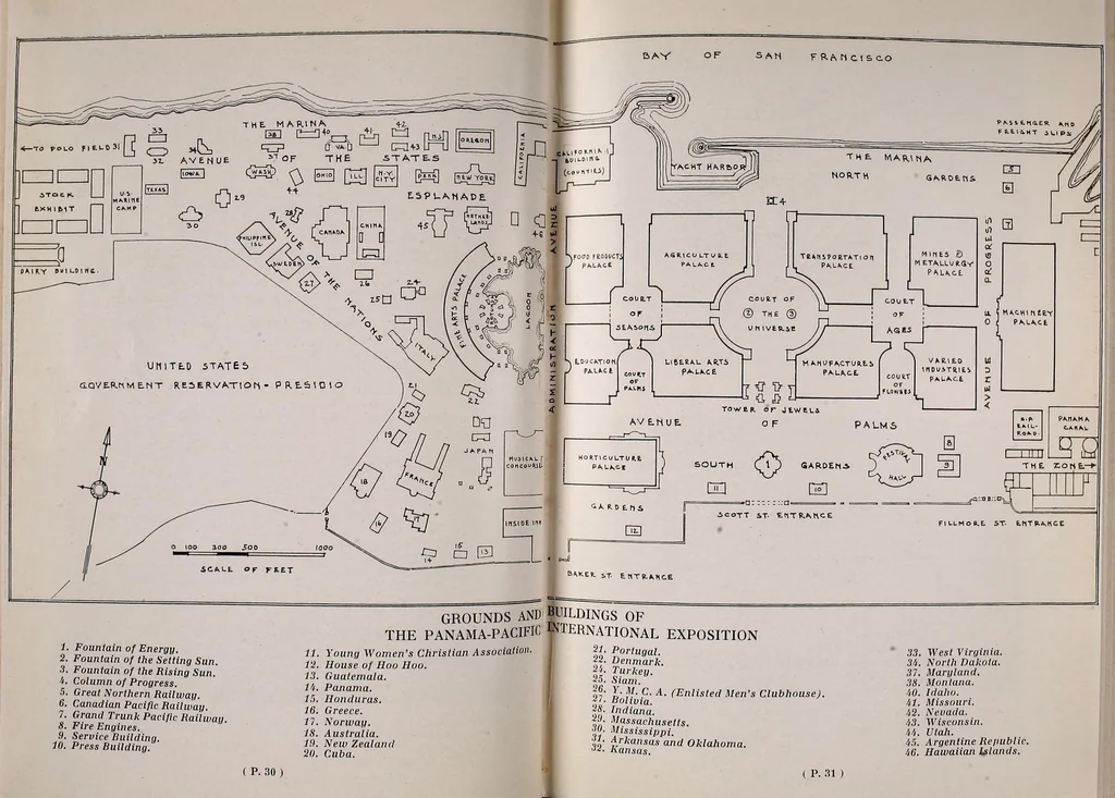 An illustration from The jewel city: its planning and achievement; its architecture, sculpture, symbolism, and music; its gardens, palaces, and exhibits, 1915, leaf 41