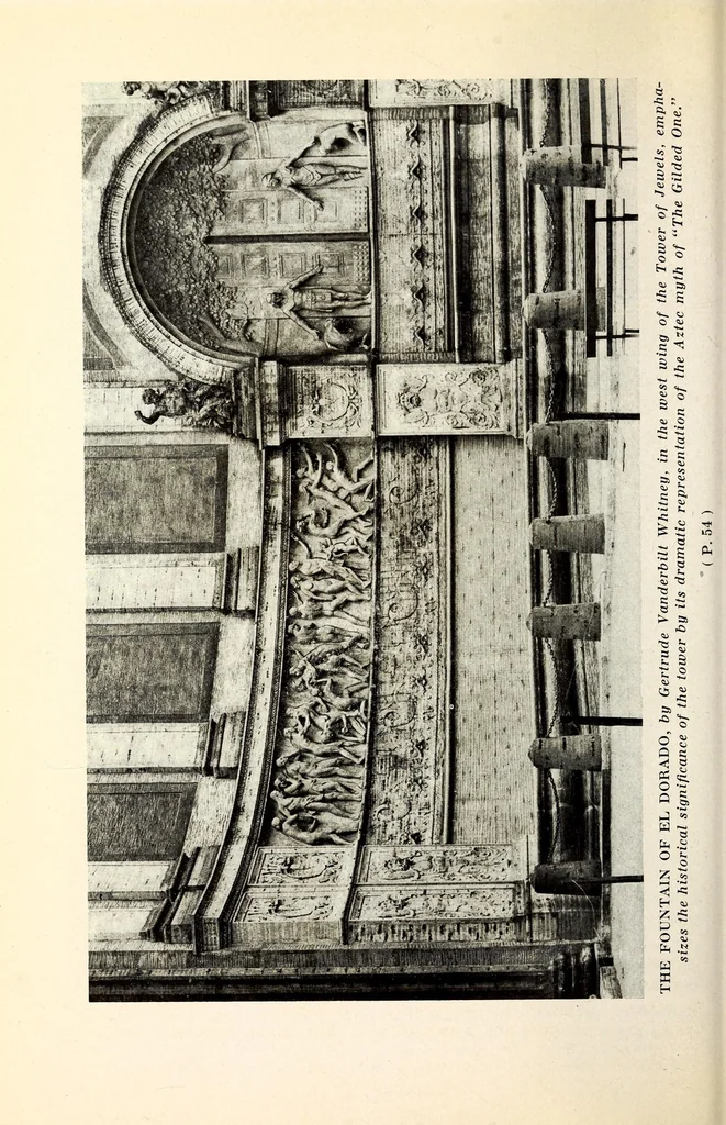 An illustration from The jewel city: its planning and achievement; its architecture, sculpture, symbolism, and music; its gardens, palaces, and exhibits, 1915, leaf 64