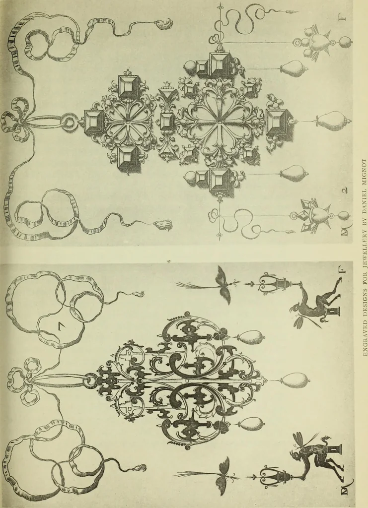 An illustration from Jewellery, 1908, leaf 406