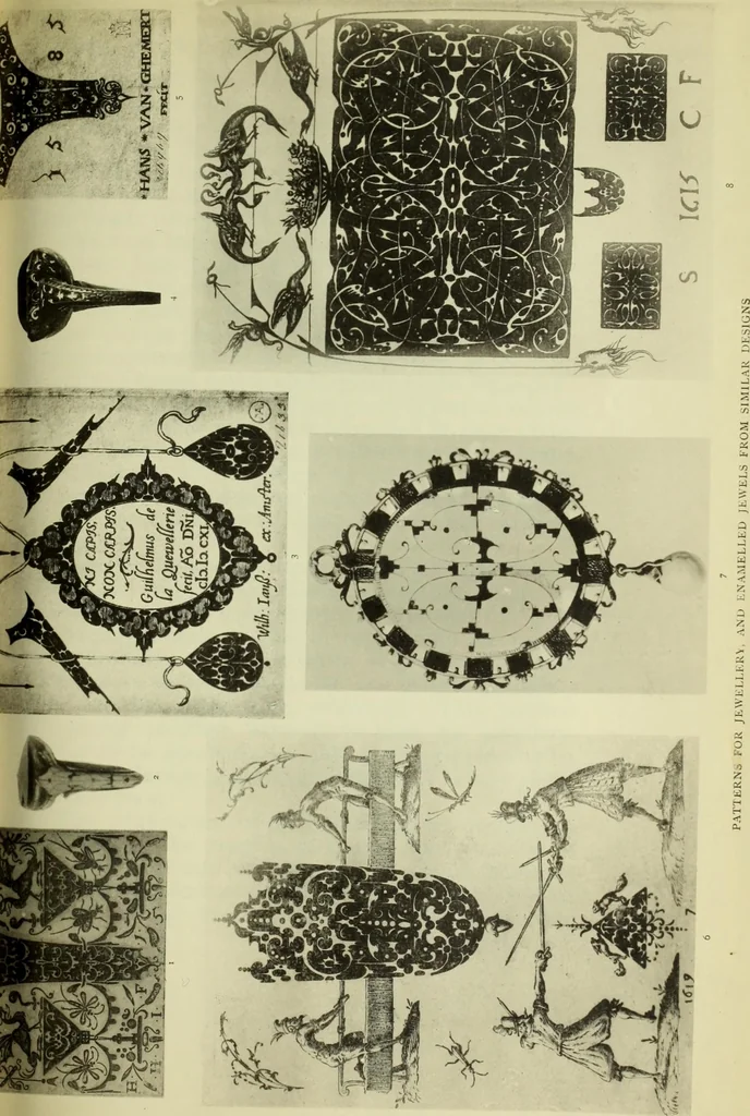 An illustration from Jewellery, 1908, leaf 414