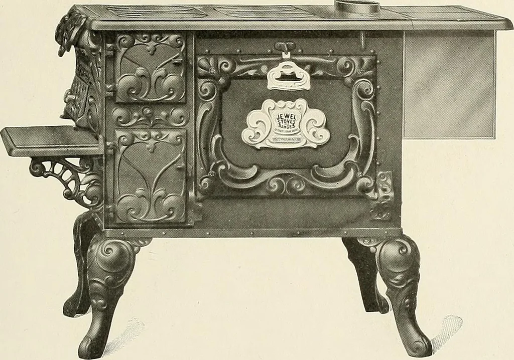 An illustration from Jewel stoves, ranges, and furnaces, 1911, leaf 104