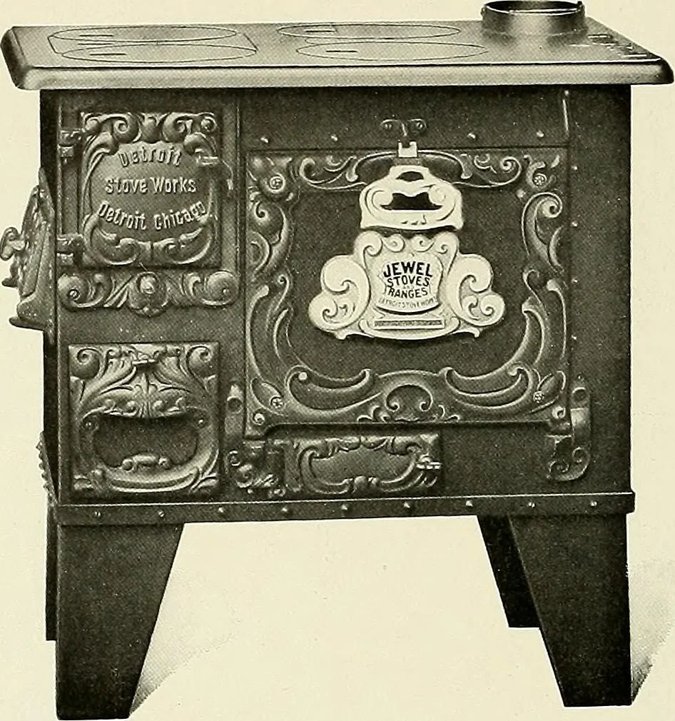 An illustration from Jewel stoves, ranges, and furnaces, 1911, leaf 105
