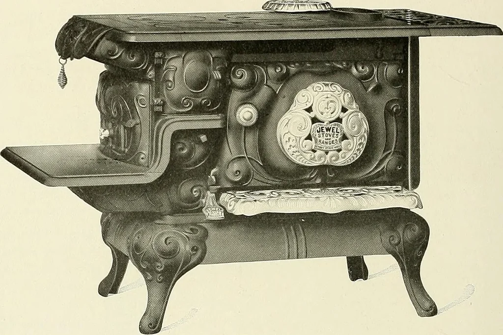 An illustration from Jewel stoves, ranges, and furnaces, 1911, leaf 107