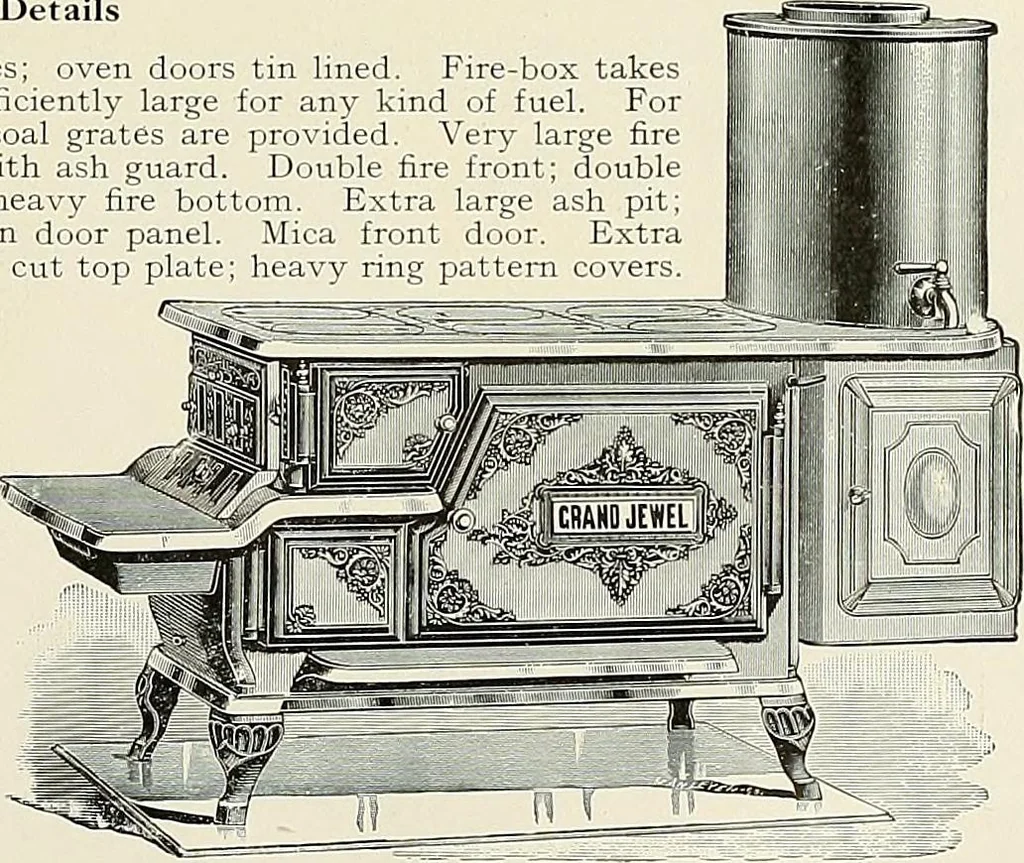 An illustration from Jewel stoves, ranges, and furnaces, 1911, leaf 120