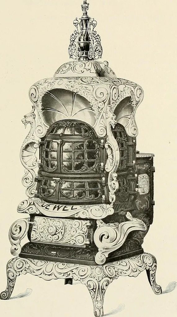 An illustration from Jewel stoves, ranges, and furnaces, 1911, leaf 128