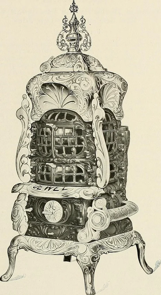 An illustration from Jewel stoves, ranges, and furnaces, 1911, leaf 134
