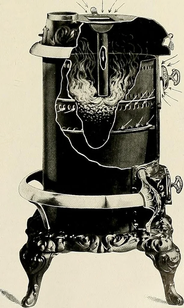 An illustration from Jewel stoves, ranges, and furnaces, 1911, leaf 144