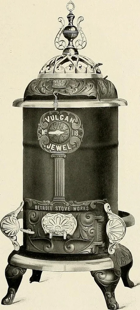 An illustration from Jewel stoves, ranges, and furnaces, 1911, leaf 146