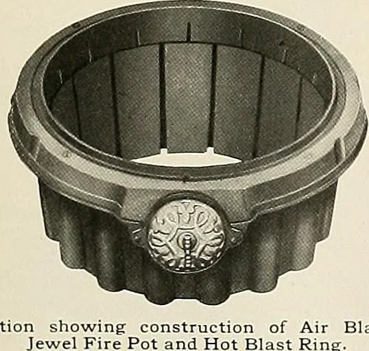 An illustration from Jewel stoves, ranges, and furnaces, 1911, leaf 148