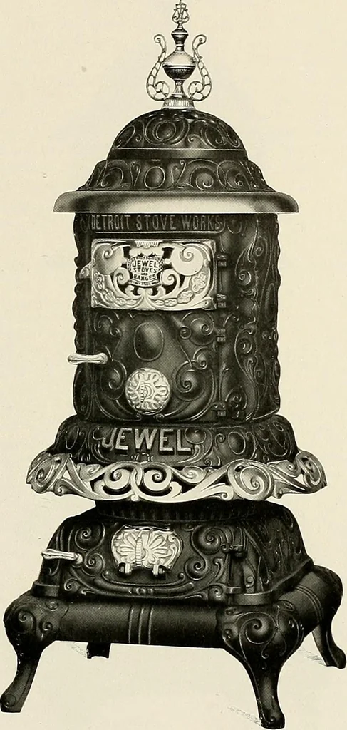 An illustration from Jewel stoves, ranges, and furnaces, 1911, leaf 154