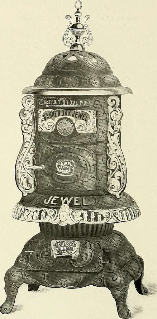 An illustration from Jewel stoves, ranges, and furnaces, 1911, leaf 157
