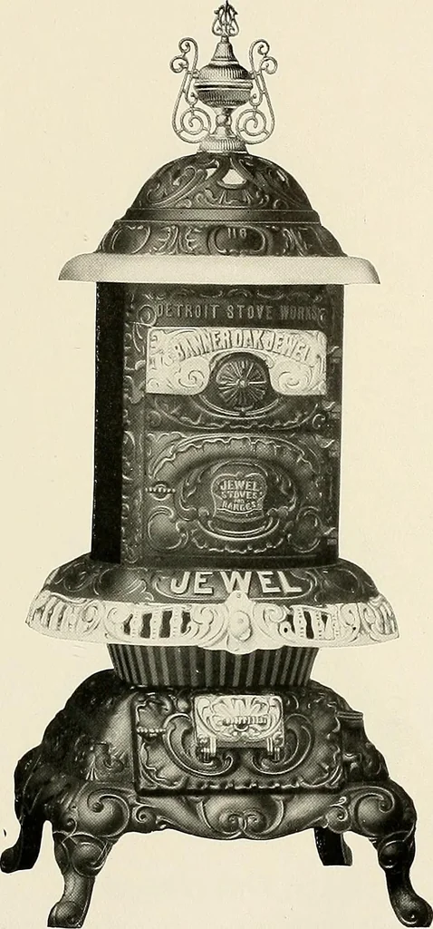 An illustration from Jewel stoves, ranges, and furnaces, 1911, leaf 158