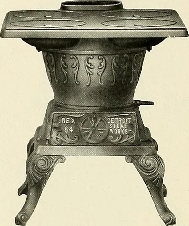 An illustration from Jewel stoves, ranges, and furnaces, 1911, leaf 165
