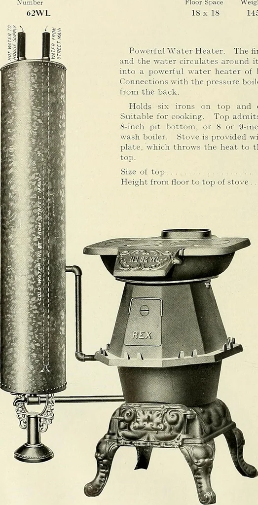An illustration from Jewel stoves, ranges, and furnaces, 1911, leaf 167