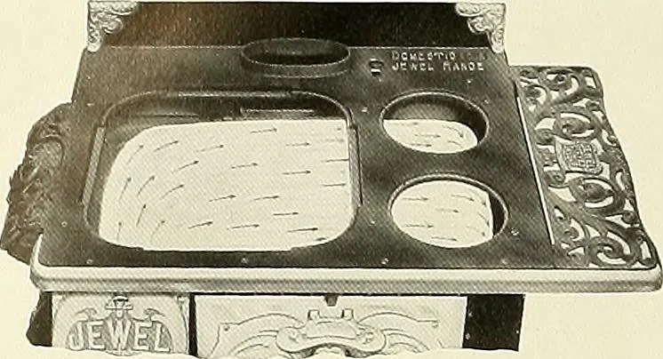 An illustration from Jewel stoves, ranges, and furnaces, 1911, leaf 17