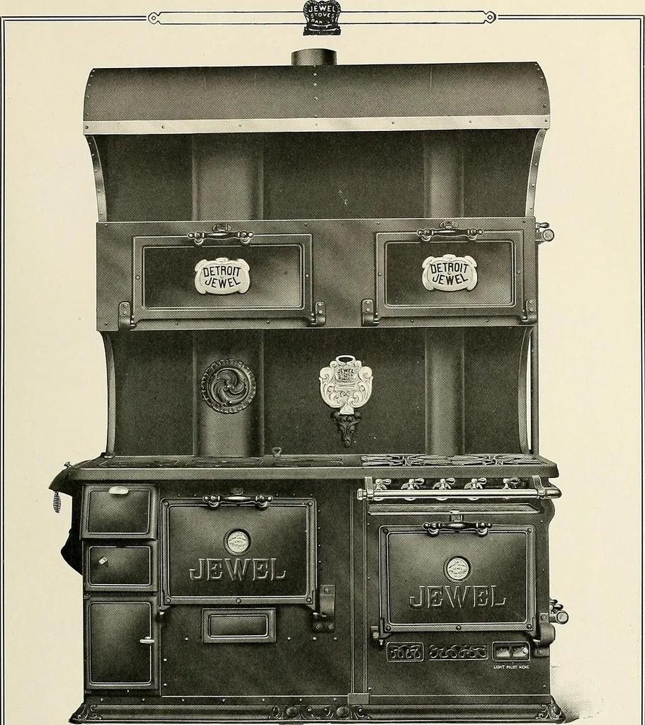 An illustration from Jewel stoves, ranges, and furnaces, 1911, leaf 186