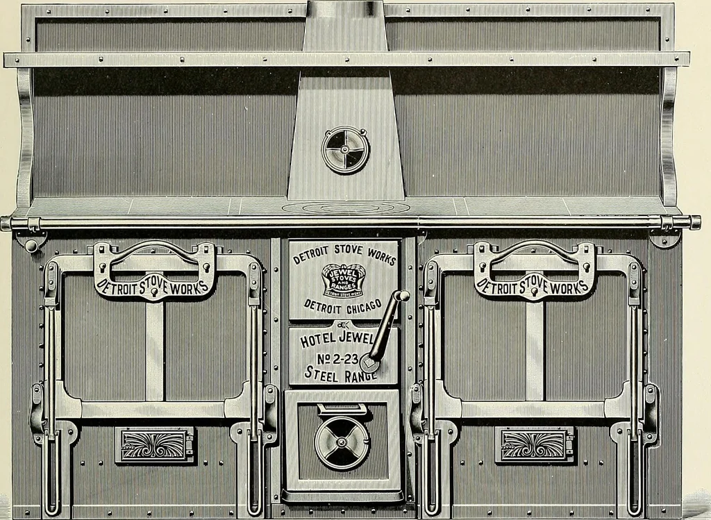 An illustration from Jewel stoves, ranges, and furnaces, 1911, leaf 190
