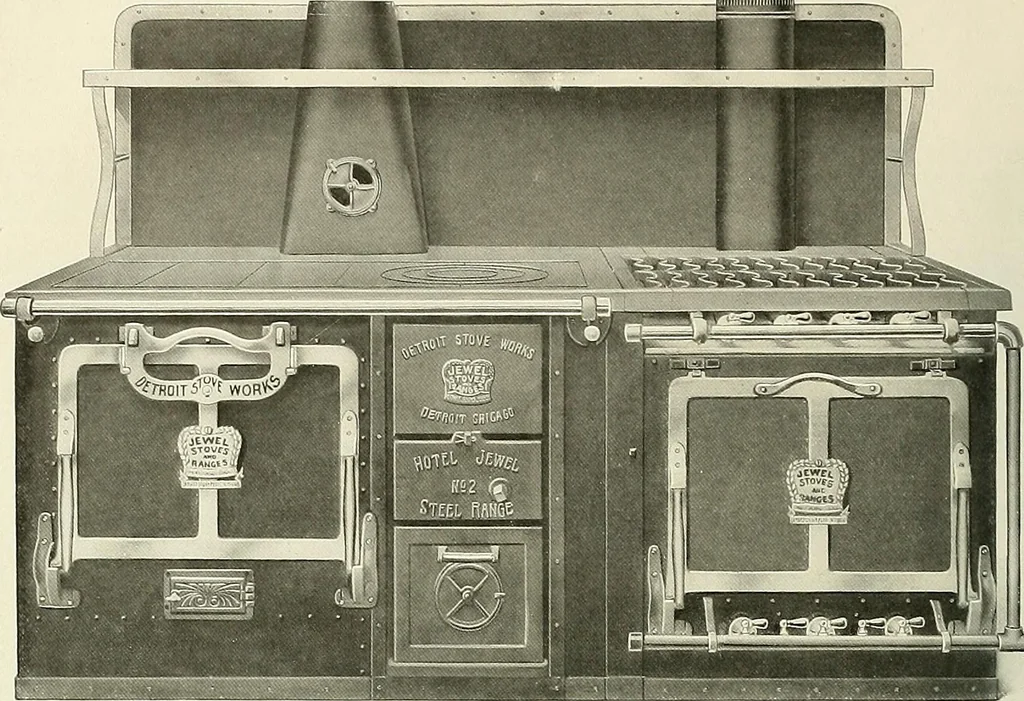 An illustration from Jewel stoves, ranges, and furnaces, 1911, leaf 191