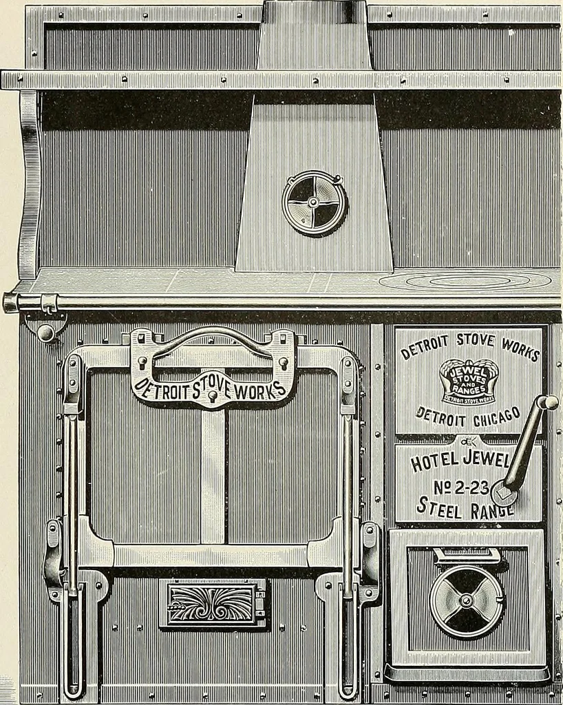 An illustration from Jewel stoves, ranges, and furnaces, 1911, leaf 192