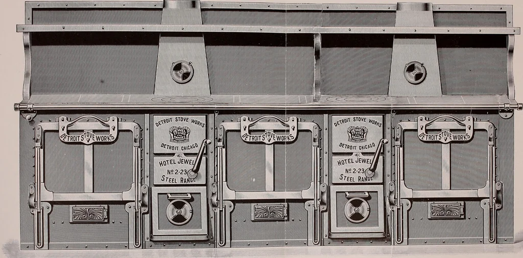 An illustration from Jewel stoves, ranges, and furnaces, 1911, leaf 194