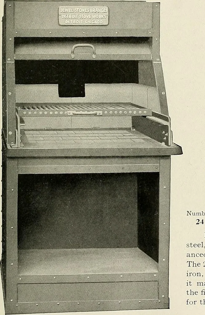 An illustration from Jewel stoves, ranges, and furnaces, 1911, leaf 196