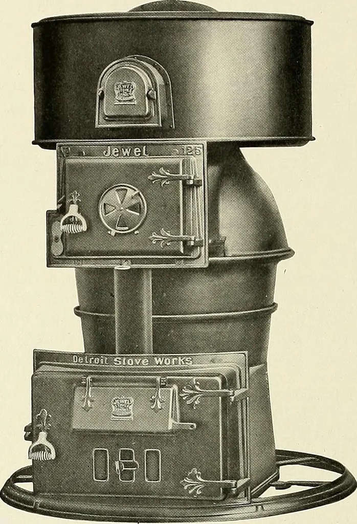 An illustration from Jewel stoves, ranges, and furnaces, 1911, leaf 209