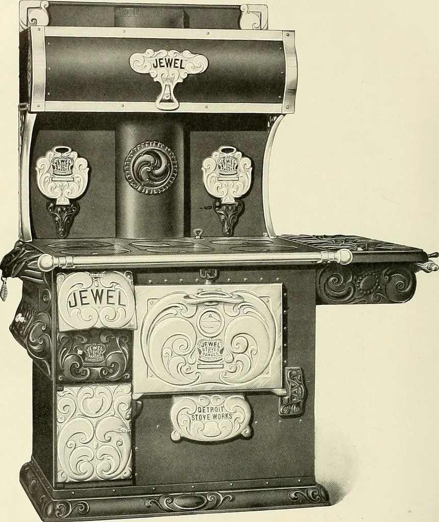 An illustration from Jewel stoves, ranges, and furnaces, 1911, leaf 21