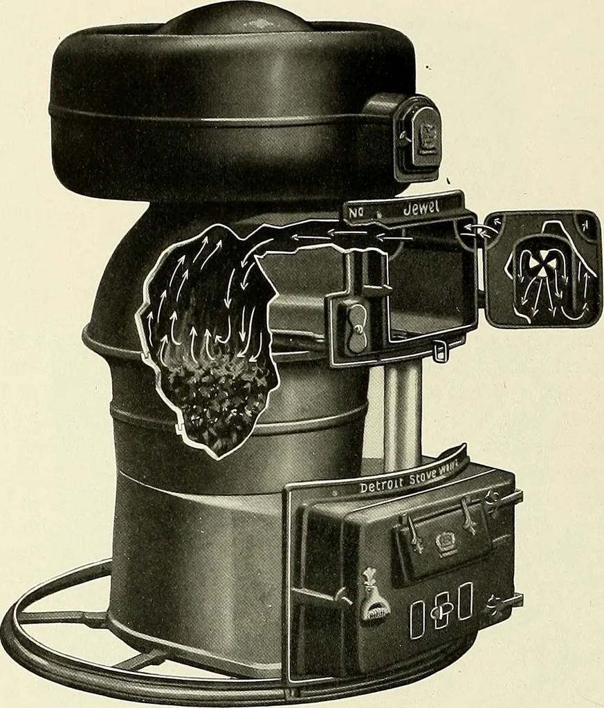 An illustration from Jewel stoves, ranges, and furnaces, 1911, leaf 213