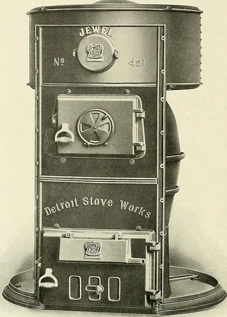 An illustration from Jewel stoves, ranges, and furnaces, 1911, leaf 217