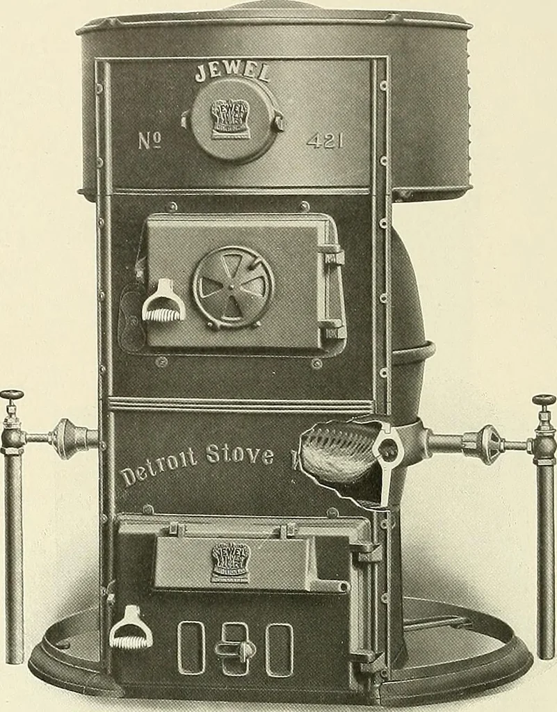 An illustration from Jewel stoves, ranges, and furnaces, 1911, leaf 219