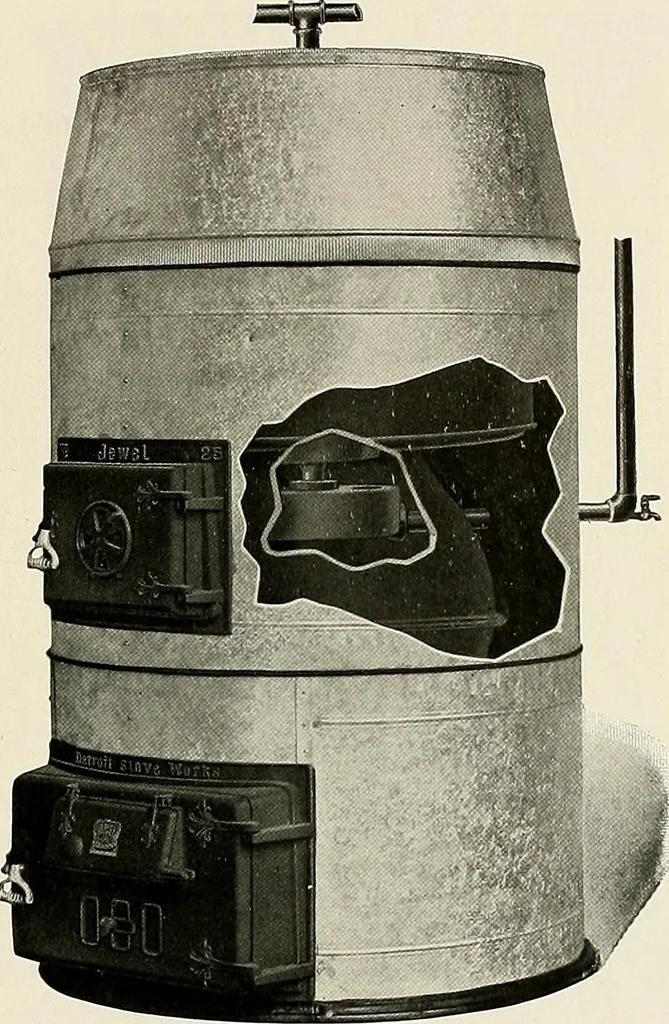 An illustration from Jewel stoves, ranges, and furnaces, 1911, leaf 222